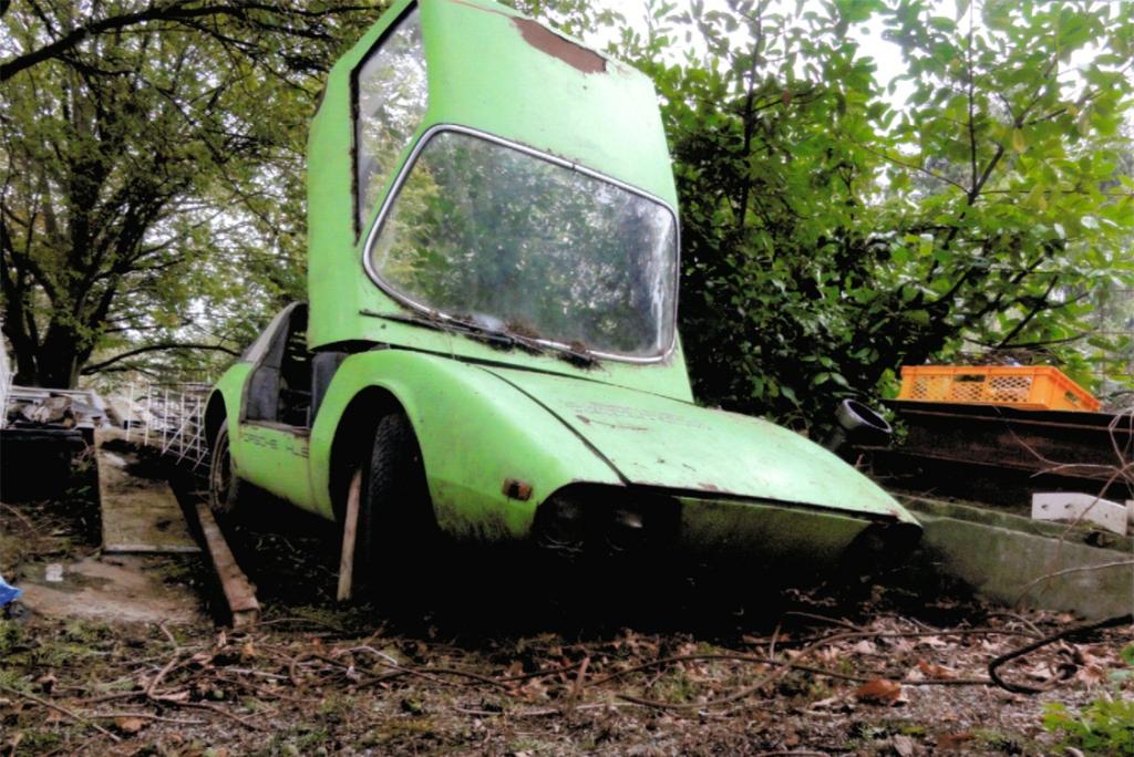 Ultieme barnfind one-off Porsche 911 HLS 7
