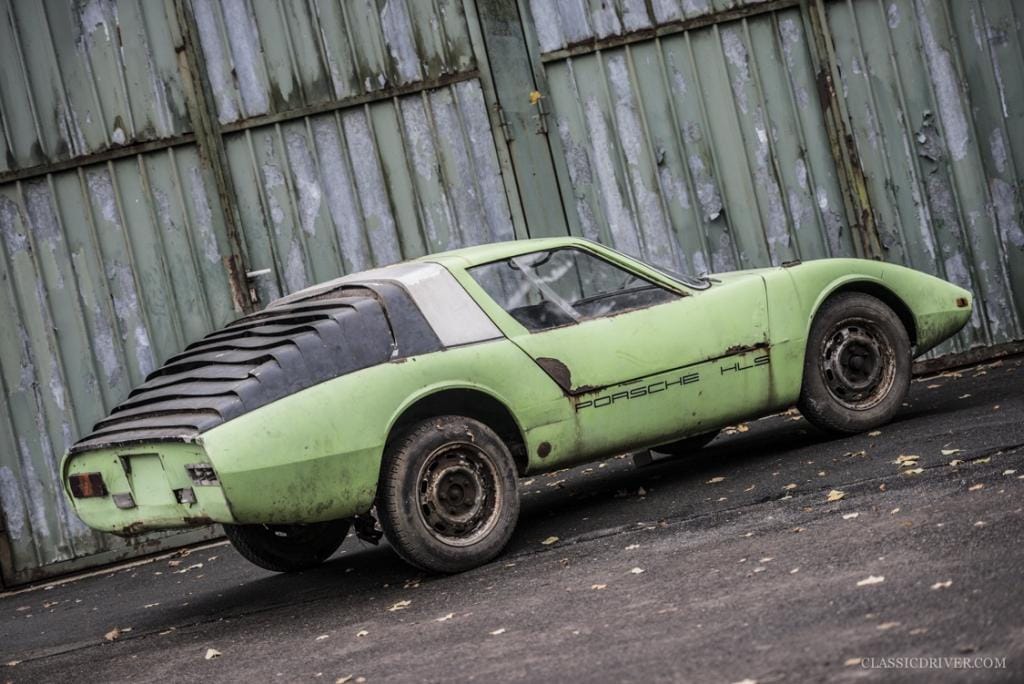 Ultieme barnfind one-off Porsche 911 HLS 8