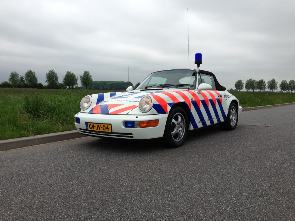 politie Porsche