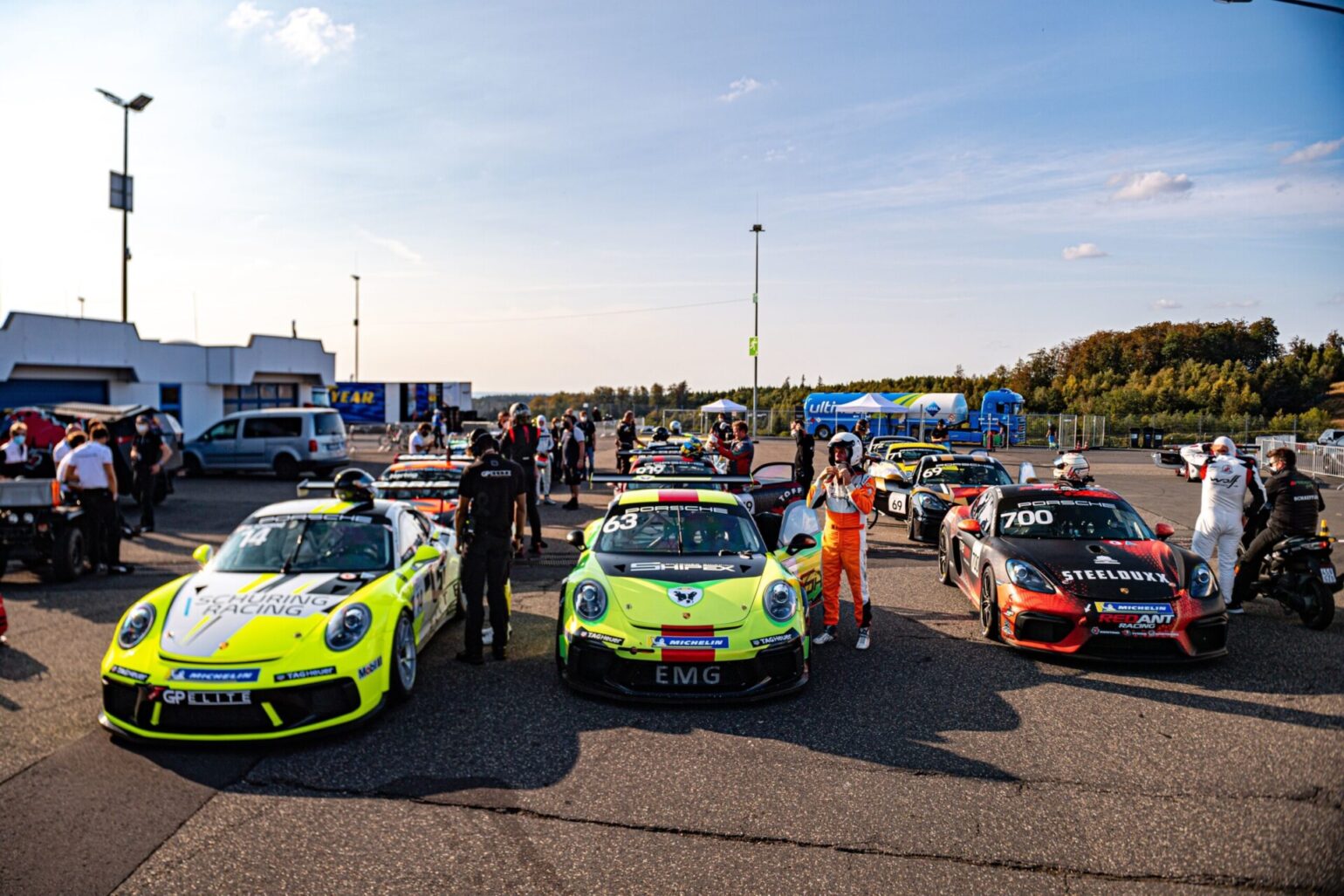 In de Sprint Trophy kan zowel met de 911 GT3 Cup (991.1 en 991.2) als met de 718 Cayman GT4 Clubsport gereden worden. (Foto: PR)