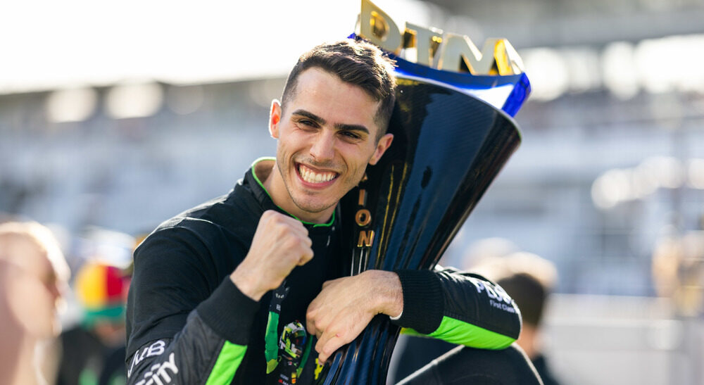 Thomas Preining werd als eerste Oostenrijker in de historie kampioen in de DTM (Foto: Porsche AG)